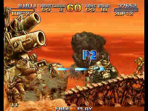 Metal Slug Anthology online multiplayer - ps2