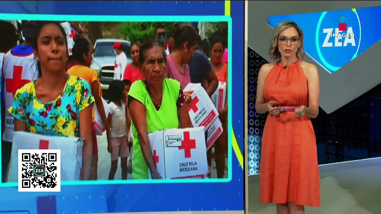 Cruz Roja Mexicana inicia distribución de ayuda a damnificados por "Agatha"