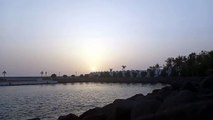 Suasana Sore Di Pinggir Pantai  Jeddah Saudi Arabia