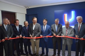 Cumhurbaşkanlığı YİK Üyesi Çiçek ve TOBB Başkanı Hisarcıklıoğlu açılışlara katıldı