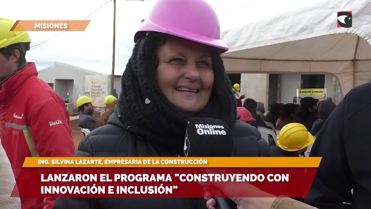 Lanzaron el programa "construyendo con innovación e inclusión"