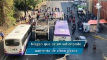 Hasta las 2 o 3 de la tarde se retirarán bloqueos en CDMX: vocero de transportistas