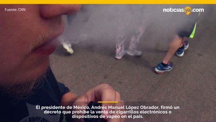 Download Video: México prohíbe la venta de cigarrillos electrónicos o dispositivos de vapeo