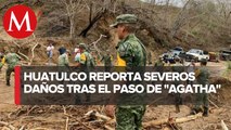 José Hernández informa sobre las zonas afectadas por el huracán 'Agatha'