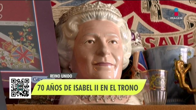 La reina Isabel II cumple 70 años en el trono