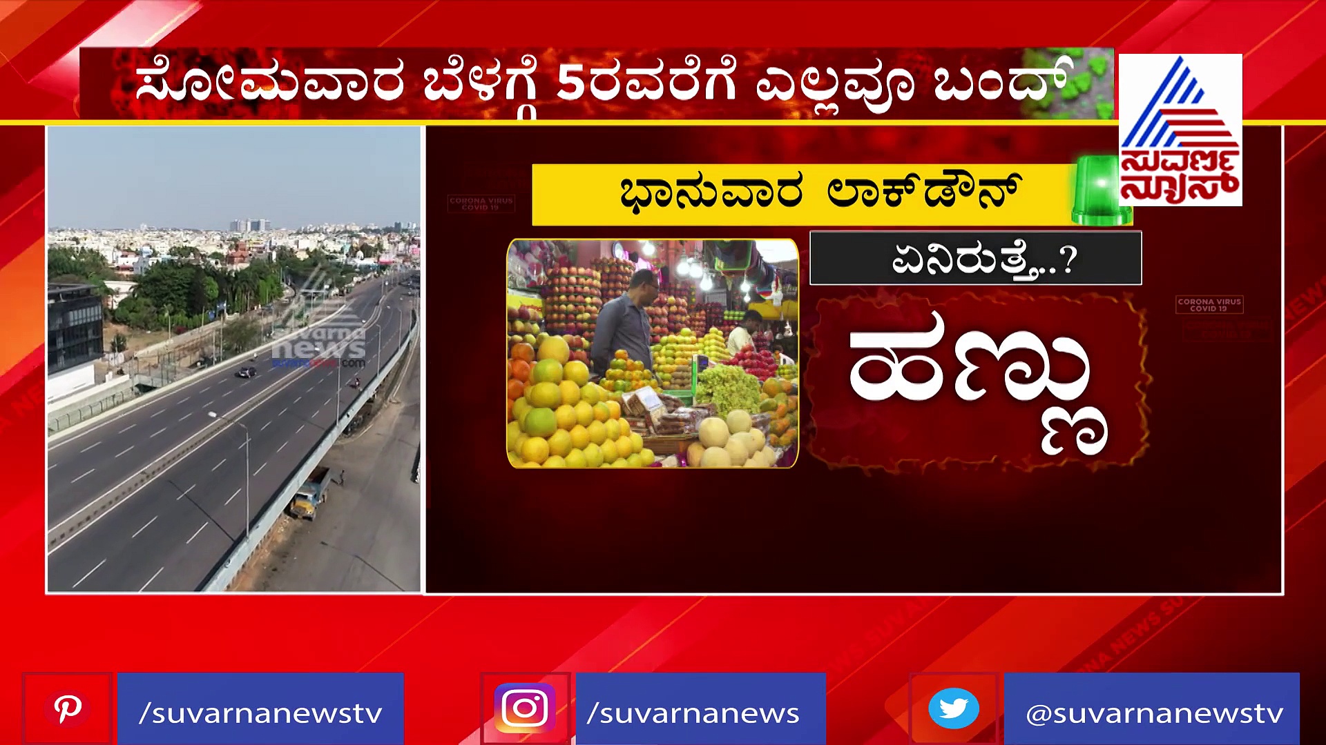 ಈ ಸಲ ಸಂಡೇ ಕರ್ಫ್ಯೂ ಜಾರಿಯಲ್ಲಿರುತ್ತಾ..?