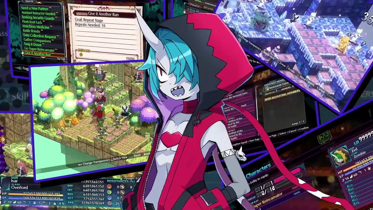 Disgaea 6 Complete Complete edition trailer #3