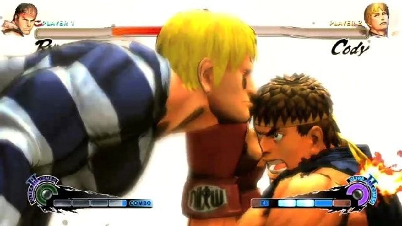 Super street fighter iv - cody vs. ryu