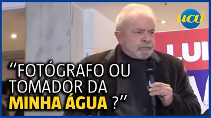 Lula discute com fotógrafo e viraliza nas redes