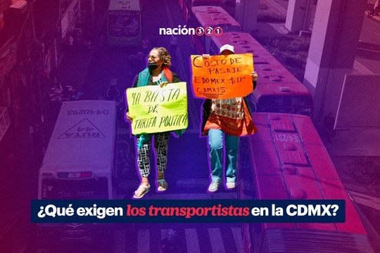¿Qué exigen los transportistas en la CDMX?