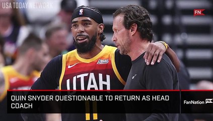 Report: Jazz HC Quin Snyder's Future is Murky