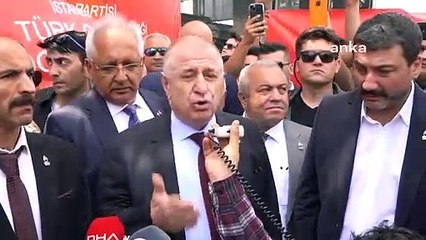 Ümit Özdağ, Esenyurt Kaymakamlığı önünde konuştu: “Öfkenizi yüreğinizde saklayın, sokağa taşımayın”