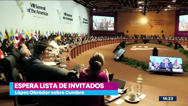 No hay prisa : López Obrador sobre asistencia a Cumbre de las Américas