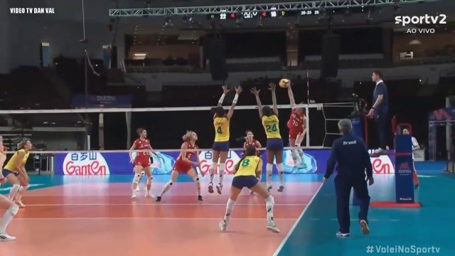 LIGA DAS NAÇÕES : 3 BRASIL X 0 POLÔNIA - 2/06/2022