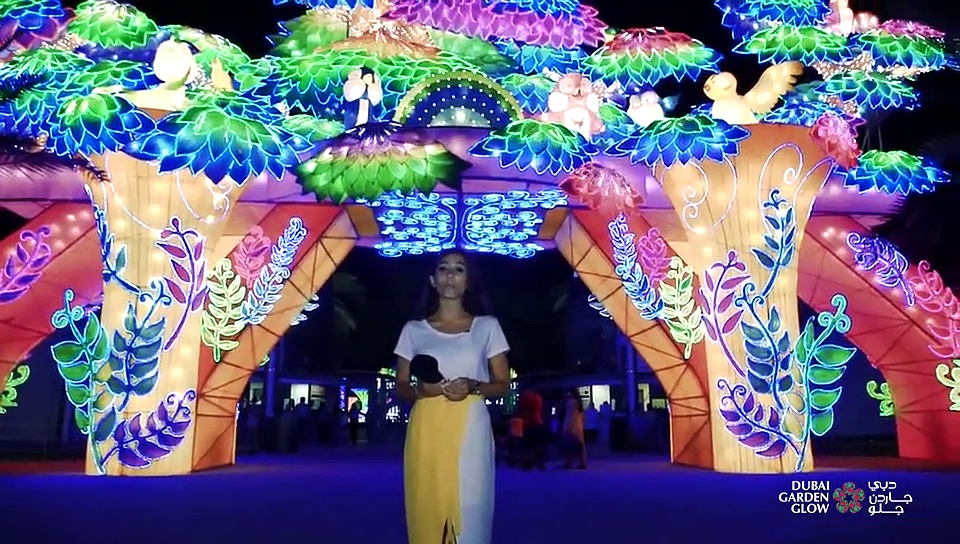സന്ദർശകർക്ക് വിസ്മയകാഴ്ച്ചകളൊരുക്കി ദുബായ് ഗാർഡൻ ഗ്ലോ