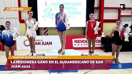 La misionera ganó en el sudamericano de San Juan 2022