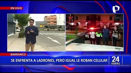 Barranco: Extranjeros en mototaxi asaltan a mujer y la arrastran por la pista