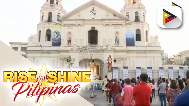 Quiapo church, maagang dinumog ngayong first Friday ng Hunyo