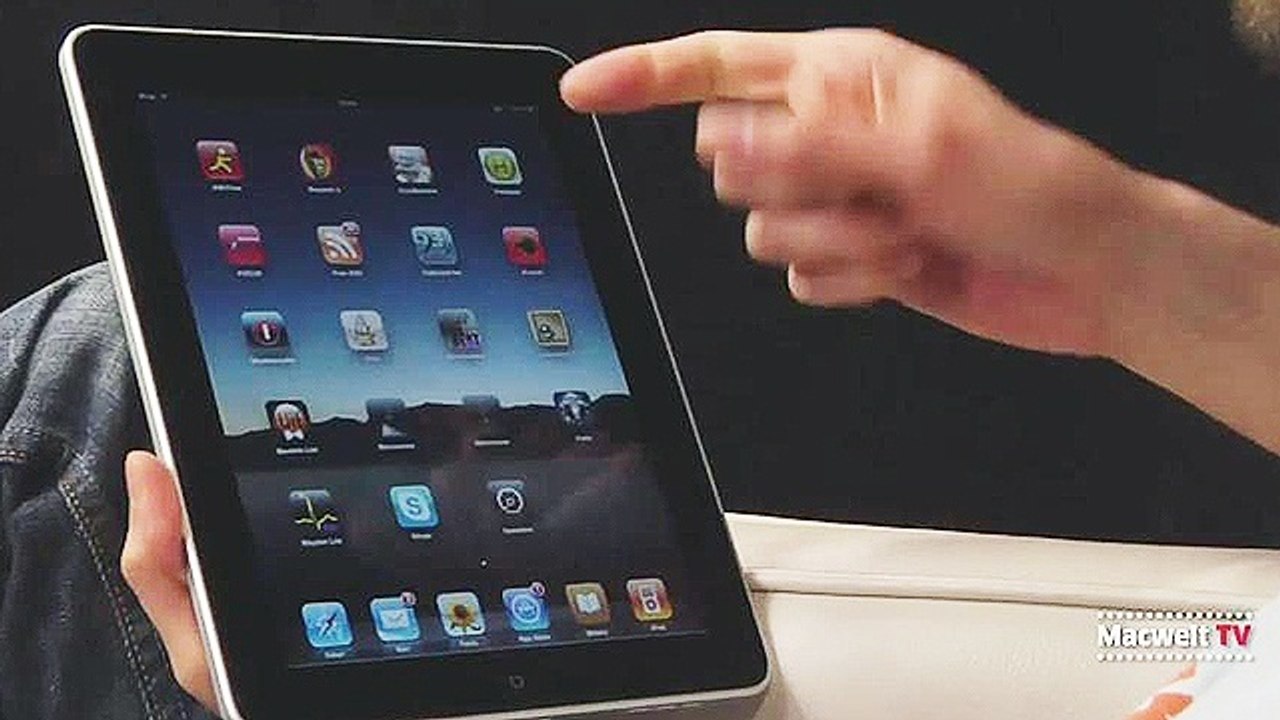 Apple iPad - Macwelt-Test zum großen iPhone-Bruder