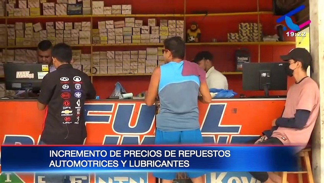 Ecuador: Incremento de precios en repuestos aut...