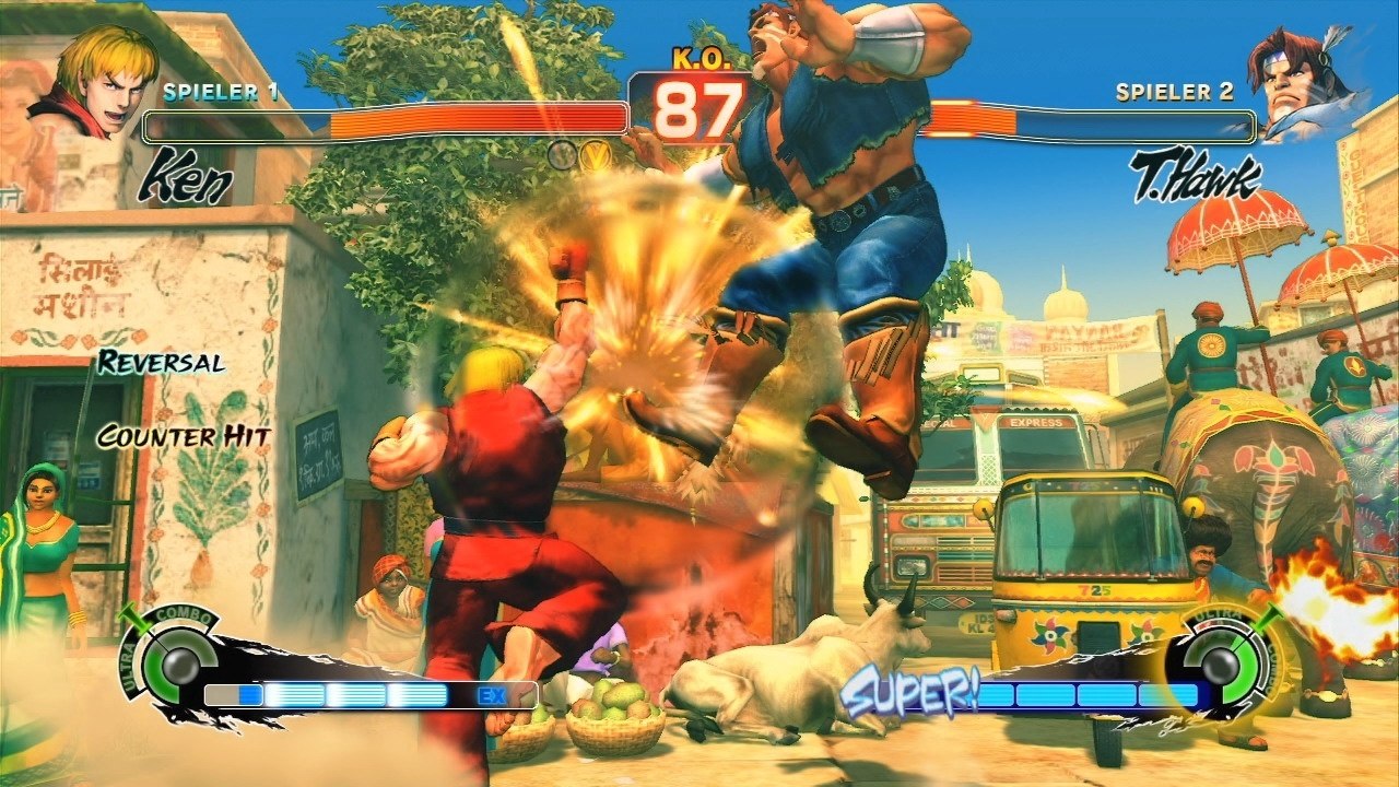 Super street fighter 4 - test-video