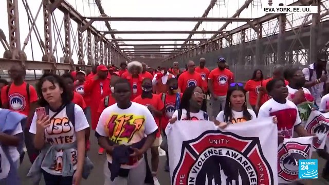 En Nueva York, niños y jóvenes marcharon para generar consciencia sobre las armas de fuego