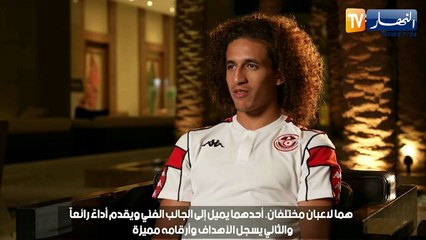 حنبعل: محرز وصلاح لاعبان مميزان ومن الأفضل أن يلعبا مع بعض