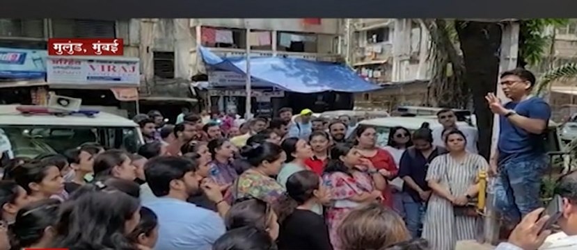 Mumbai : Mulund मध्ये शाळेनं फसवणूक केल्याचा पालकांचा आरोप, शाळेच्या इमारतीचं काम अपूर्ण :ABP Majha
