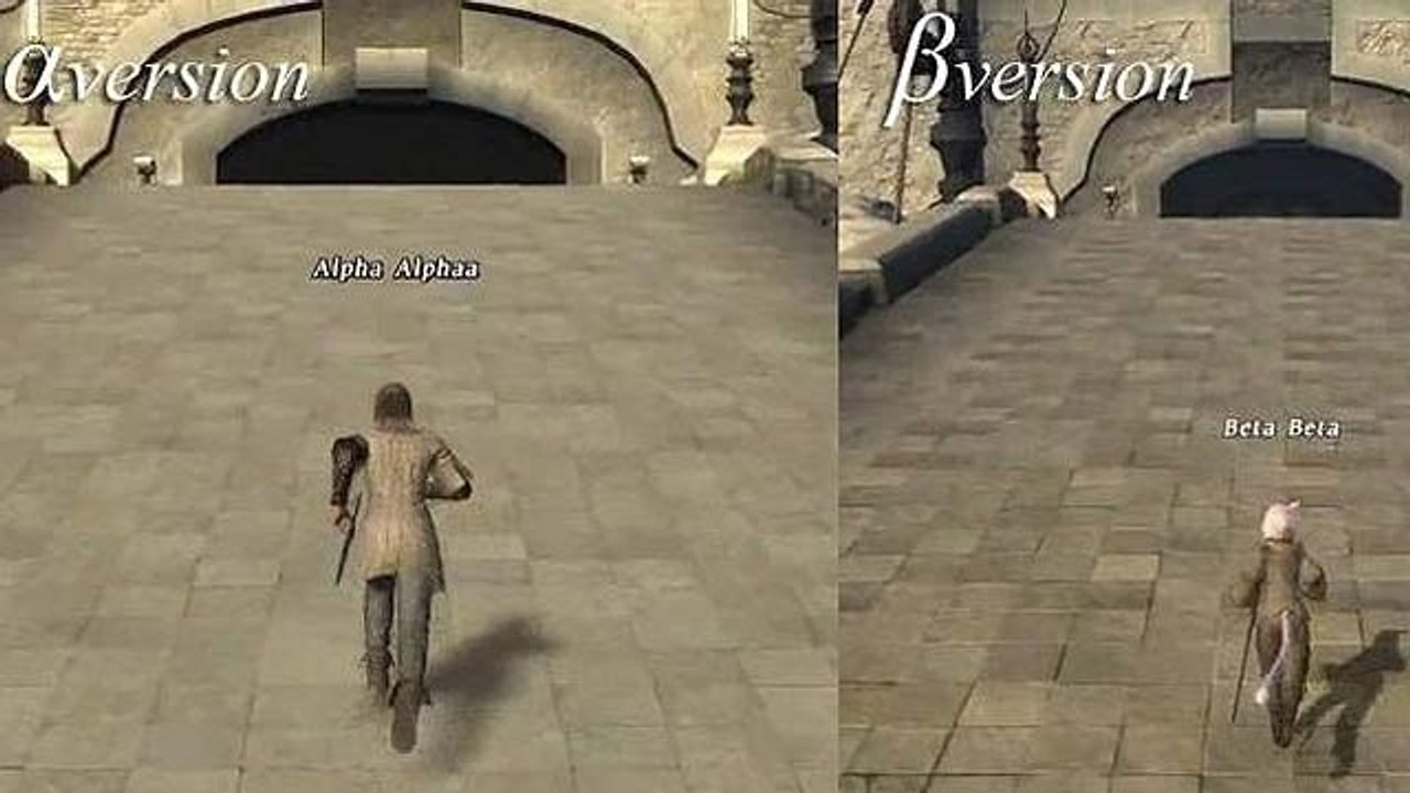 Final Fantasy 14 Online - Grafikvergleich