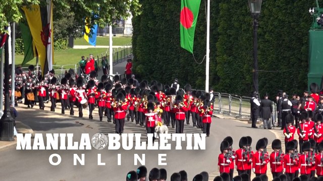 Royal family watches 'Trooping the Colour' at Horse Guards Parade