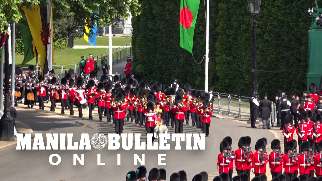 Royal family watches 'Trooping the Colour' at Horse Guards Parade