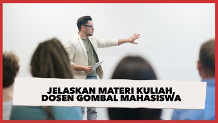 Jelaskan Materi Mata Kuliah, Dosen Ini Malah Beri Gombalan ke Mahasiswanya