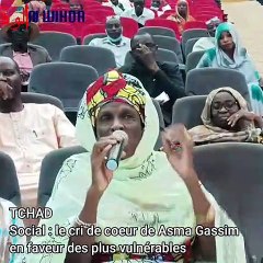 Tchad : le plaidoyer de Asma Gassim en faveur des plus vulnérables