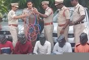 Vijalapuram Bank Robbery Case : ఎనిమిదిమంది దొంగలను అరెస్ట్ చేసిన చిత్తూరు పోలీసులు | ABP Desam