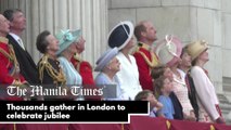 Thousands gather in London to celebrate jubilee