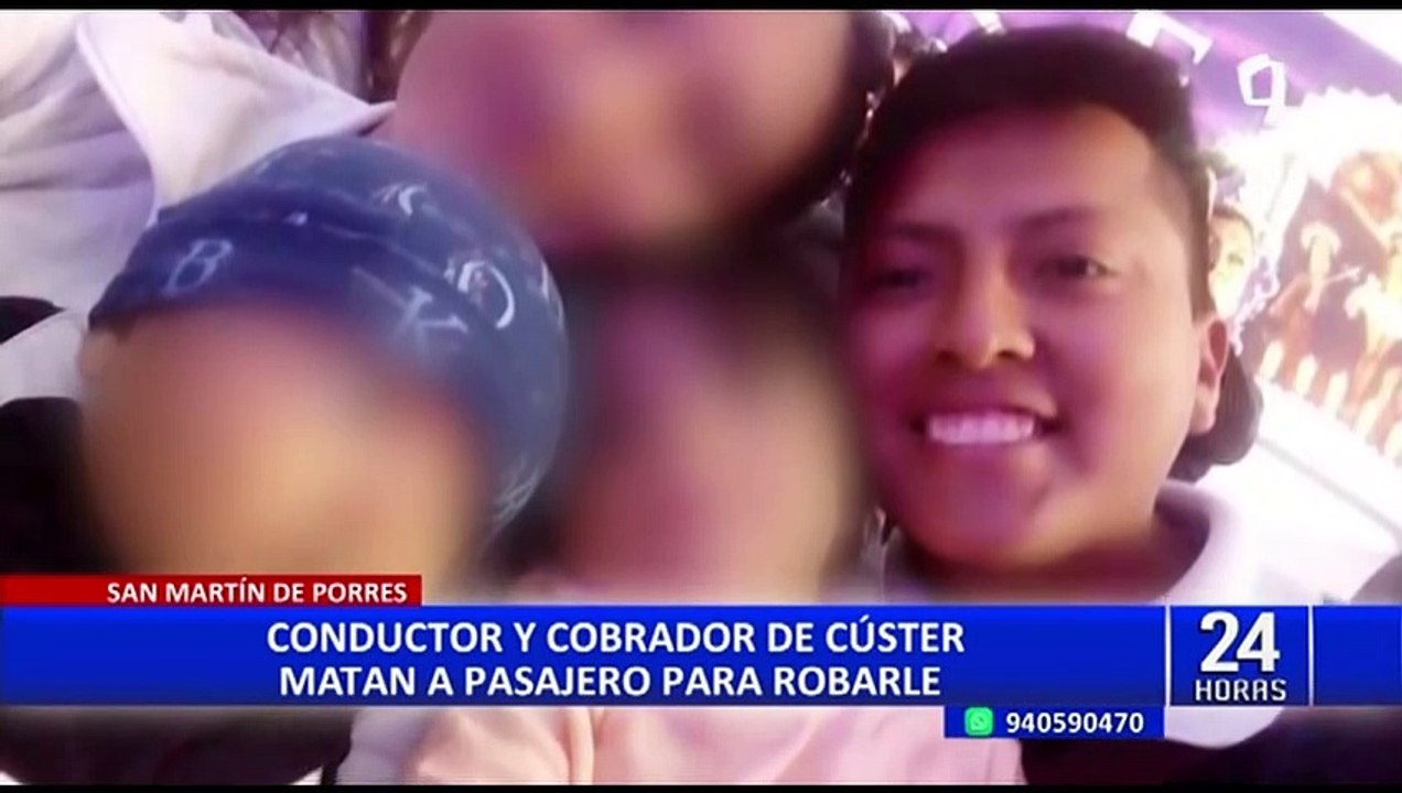 SMP: Chofer y cobrador de cúster son acusados de asesinar a pasajero para robarle 100  soles