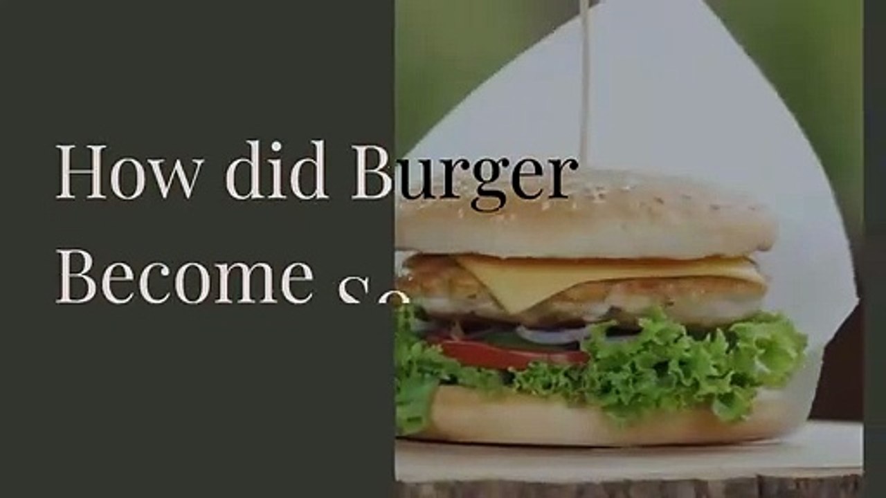 Why do burgers have such a strong following? Robert Aaron Zorn video Dailymotion