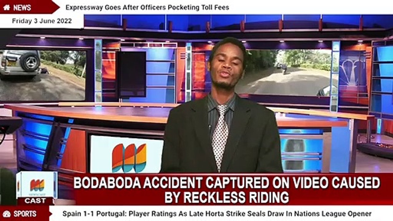 BodaBoda Accident Captured On Video Caused By Reckless Riding