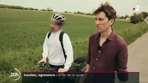 En Charente, un cycliste se fait passer à tabac par le chauffeur et son passager pour leur avoir demandé de ralentir sur une petite route de campagne !