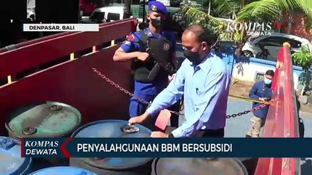 Polisi Tangkap Penimbun BBM Bersubsidi