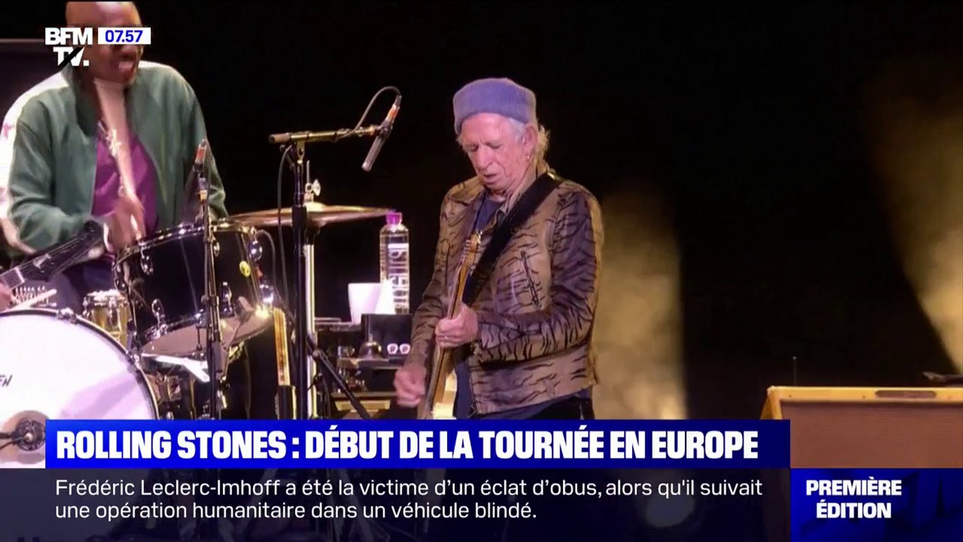 Les Rolling Stones en tournée en Europe pour leurs 60 ans - Vidéo  Dailymotion