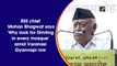 RSS chief Mohan Bhagwat says 'Why look for Shivling in every mosque' amid Varanasi Gyanvapi row