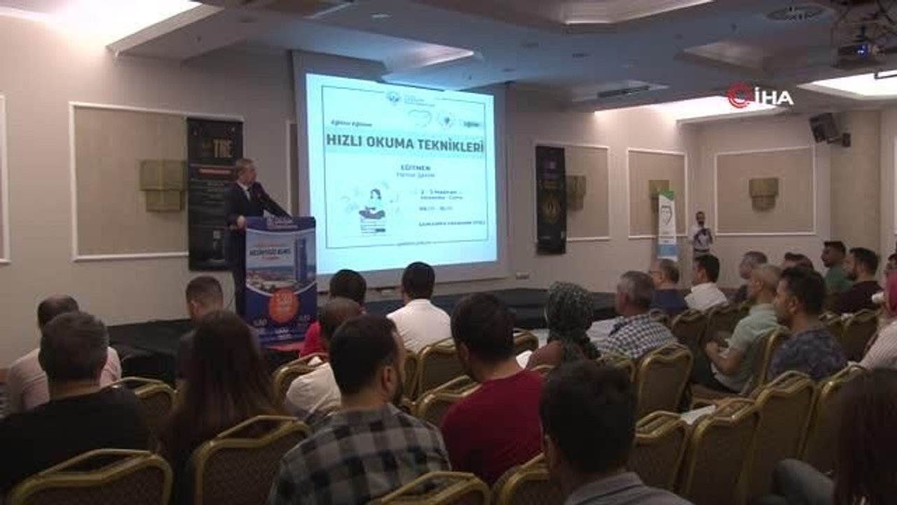 İstanbul Gelişim Üniversitesi Şanlıurfa'da öğretmenlere "Hızlı Okuma Teknikleri Eğitimi" veriyor