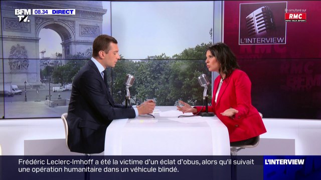 Législatives: pour Jordan Bardella, le Rassemblement national est en capacité d'arriver en tête au premier tour