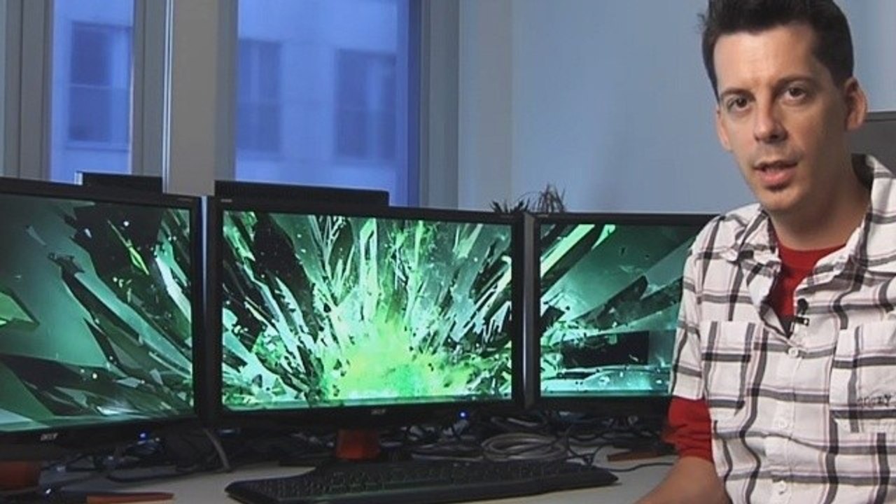 Nvidia 3D Vision Surround - 3 Monitore mit 3D-Brille im GameStar-Test