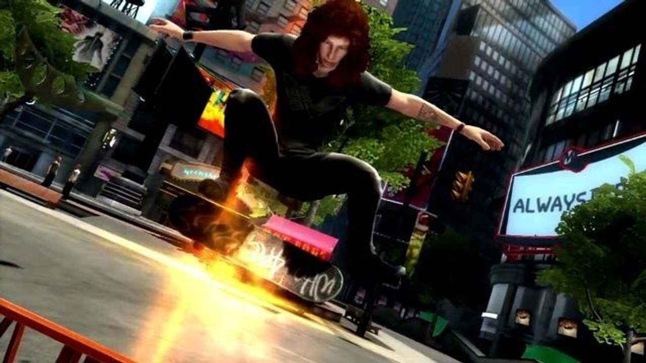 Shaun white skateboarding - gameplay-trailer