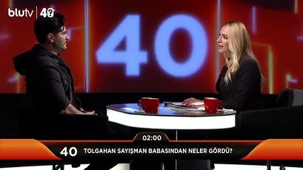 Tolgahan Sayışman, babasıyla ilgili soru karşısında gözyaşlarına boğuldu