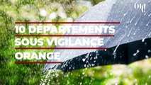 Alerte aux violents orages, 10 départements français placés en vigilance orange