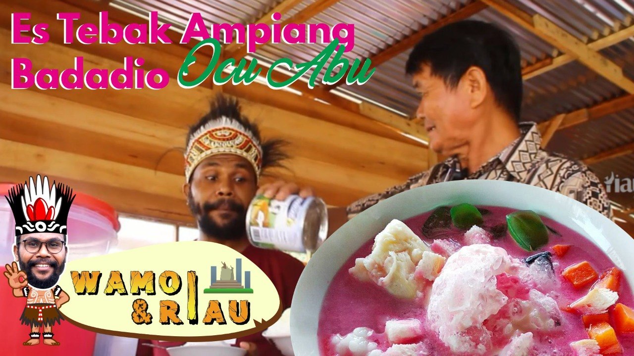 WAMOI DAN RIAU EPISODE 10 : " Es Tebak Ampiong Badadio Ocu Abu "