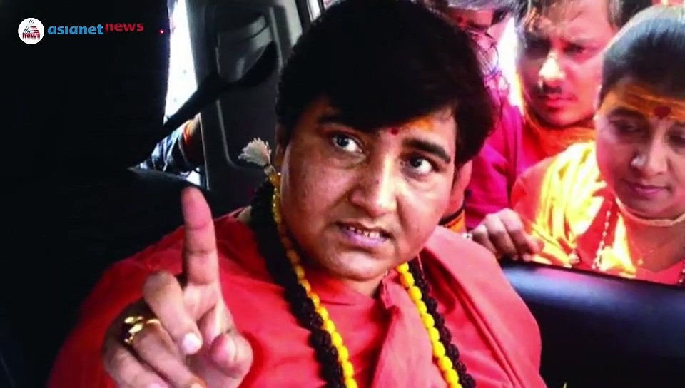 പ്രഗ്യ സിങ് താക്കൂര്‍: വിവാദങ്ങളുടെ തോഴി, ബിജെപി നടപടിയെടുത്തത് ഒറ്റത്തവണ